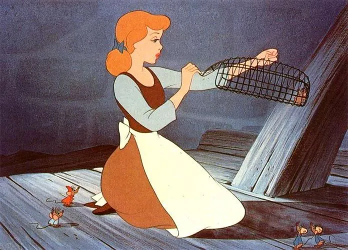 Cenicienta limpiando el piso - Imagui