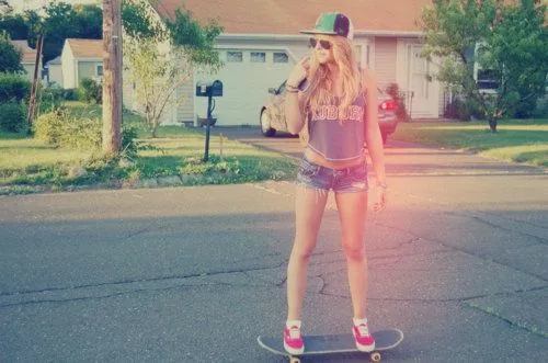Chicas tumblr skate - Imagui