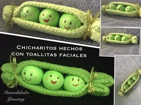 CHICHARITOS HECHOS CON TOALLITAS FACIALES . - YouTube CHICHARITOS HECHOS CON TOALLITAS FACIALES . - YouTube