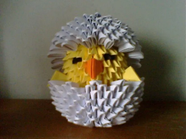 Chickee by ~collarander « 3D Origami « 3D Origami Art Chickee by ~collarander « 3D Origami « 3D Origami Art