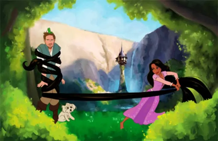 Este chico convierte a su novia en una Princesa Disney como regalo ...