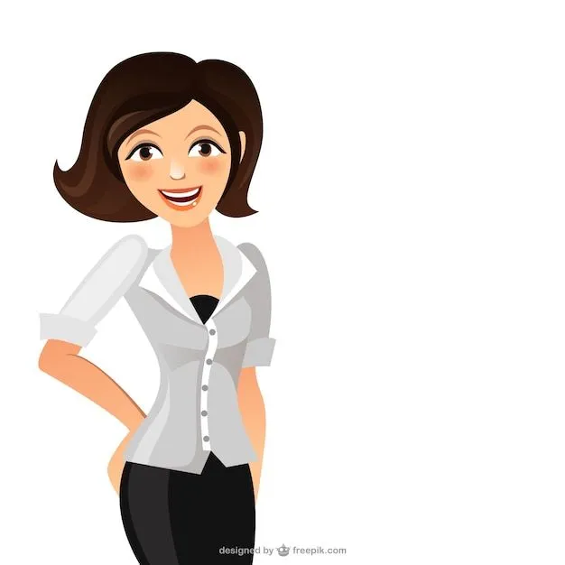 Mujer Personaje De Dibujos Animados | Fotos y Vectores gratis Mujer Personaje De Dibujos Animados | Fotos y Vectores gratis