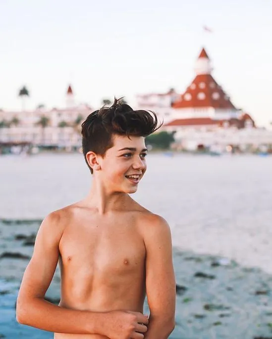 Chicos guapos de 13 años