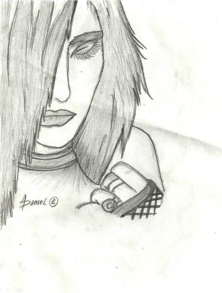 Imágenes de emo para dibujar con lápiz - Imagui Imágenes de emo para dibujar con lápiz - Imagui