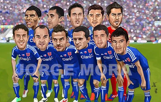 LA U DE CHILE TRI CAMPEON | Caricaturas / Story Board