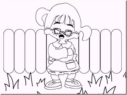 La Chilindrina llorando para colorear