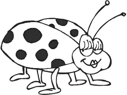 Chinita para colorear infantil - Imagui