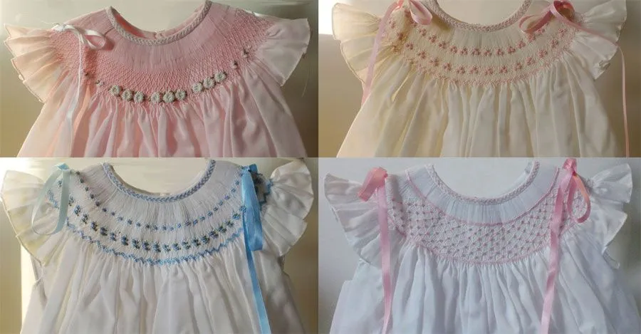 Chiquedings: Nido de Abeja o Punto smock