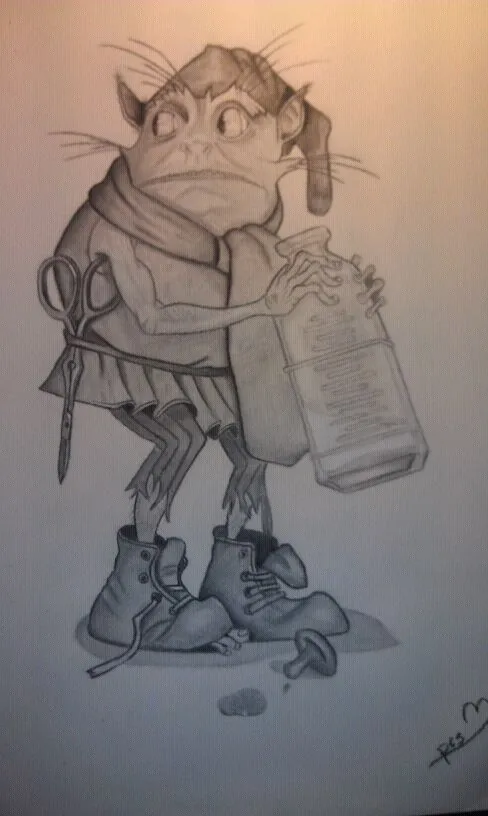 chiquiven manualidades: Duende al carboncillo (Ugly goblin charcoal) chiquiven manualidades: Duende al carboncillo (Ugly goblin charcoal)