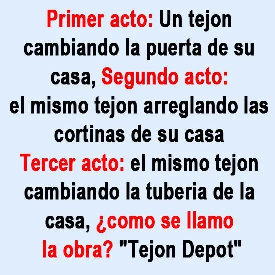 Chiste Mexicano... Adivina la Obra... - http://imagenesgraciosass ... Chiste Mexicano... Adivina la Obra... - http://imagenesgraciosass ...