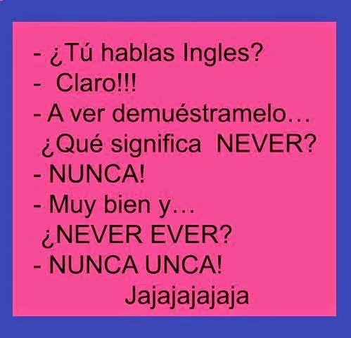 Chiste nivel never ever de ingles | imagenes chistosas y graciosas ...