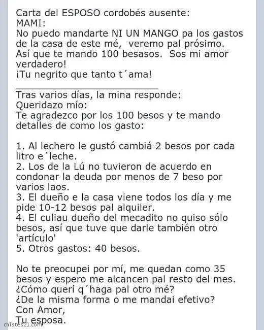Chistes y anécdotas de Matrimonios