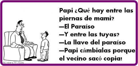 Chistes Charla de padre e hijo
