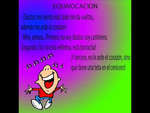 chistes chistosos (escritos) - YouTube