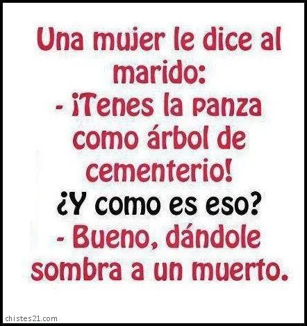 Chistes Fea comparación