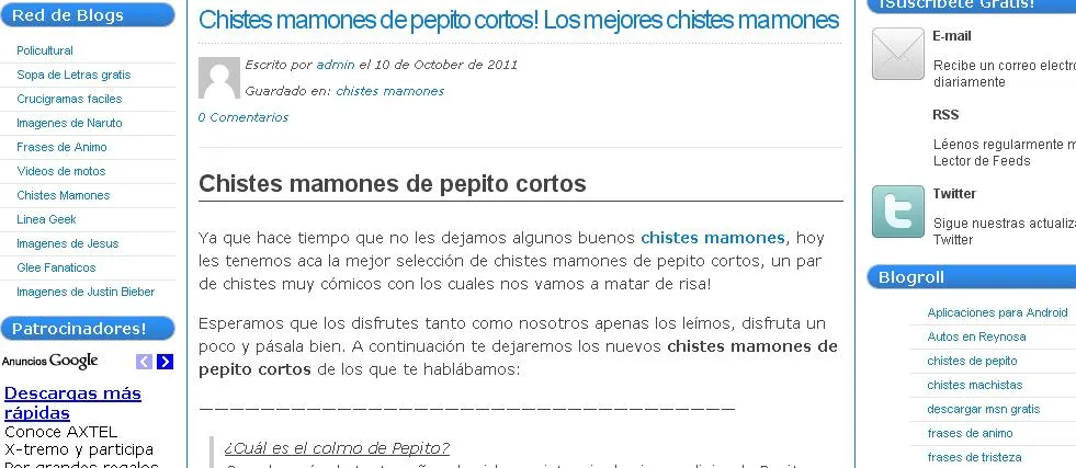 Chistes mamones - Imagui