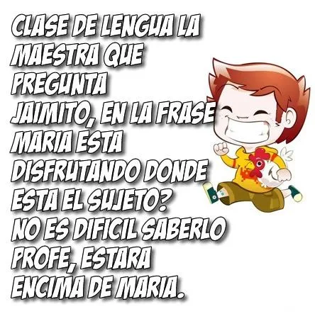 Chistes buenos para reir para niños - Imagui