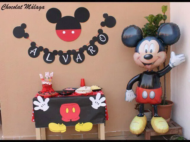 Chocolat Malaga: Fiesta Cumpleaños Mickey
