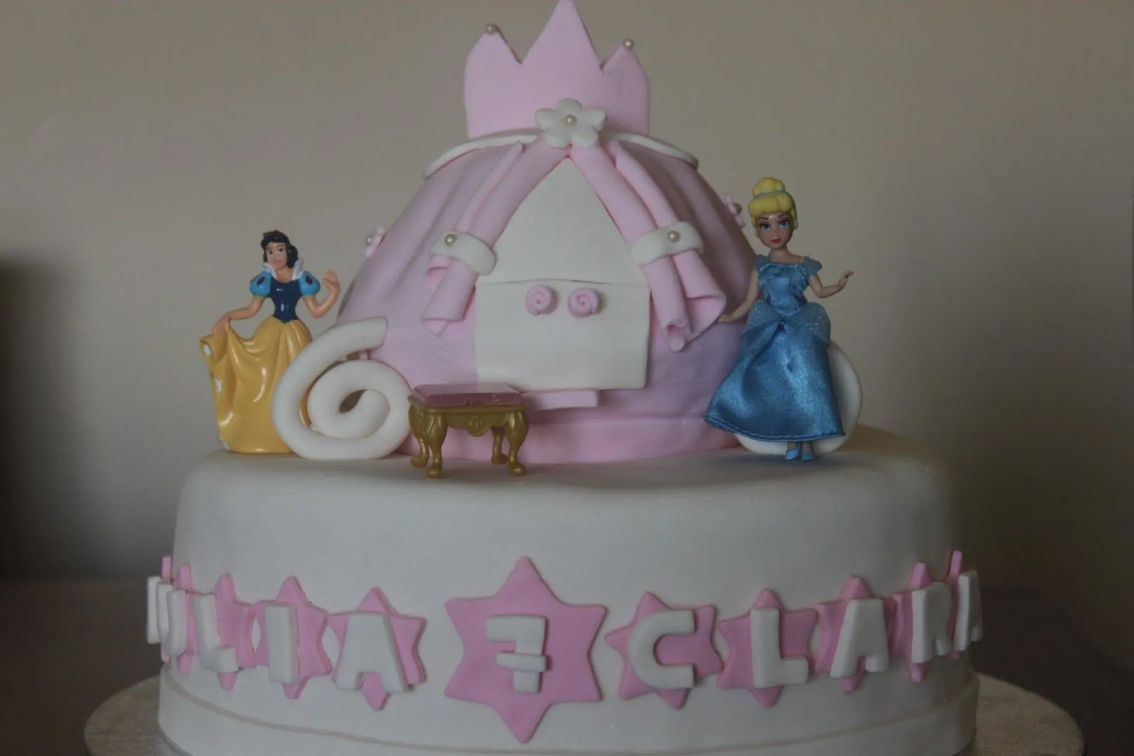 Chocolat Malaga: Tarta Carroza de Princesas Chocolat Malaga: Tarta Carroza de Princesas
