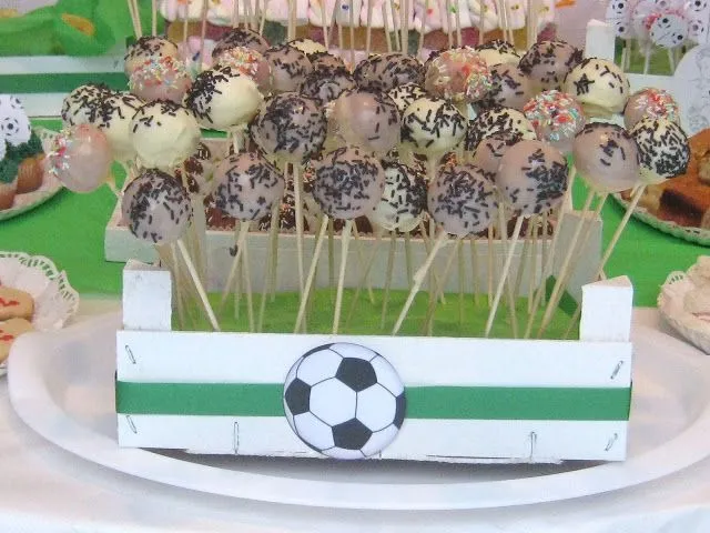 chocolate y burbujas: fiesta de cumpleaños futbolera | Fiestas ...