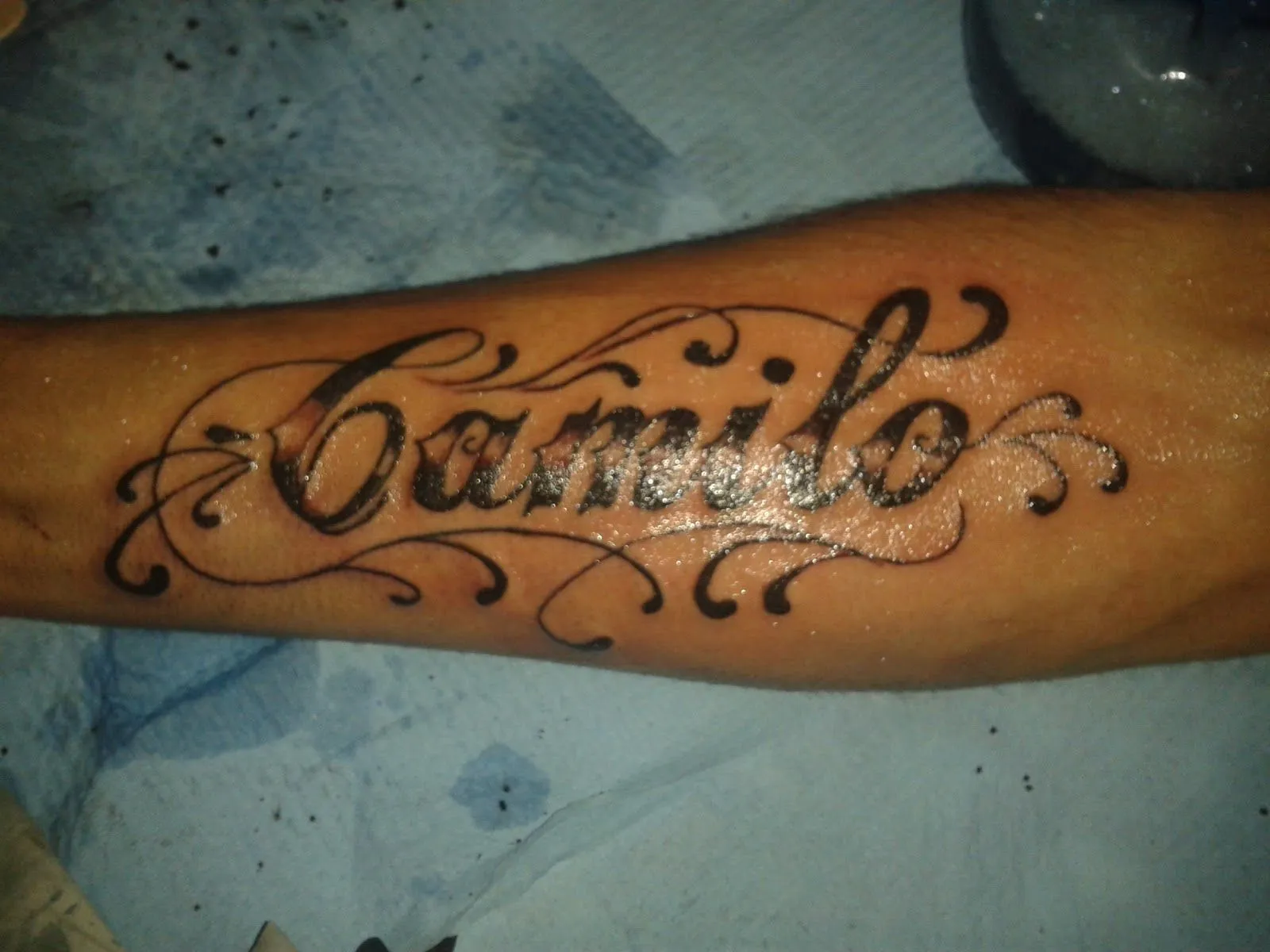 exive S tattoo: Letras cholas