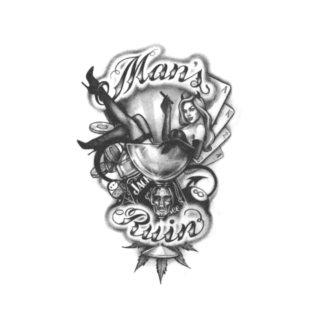Cholo temporary tattoos - Etsy México