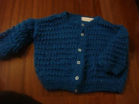 Puntos para tejer chompa niños - Imagui