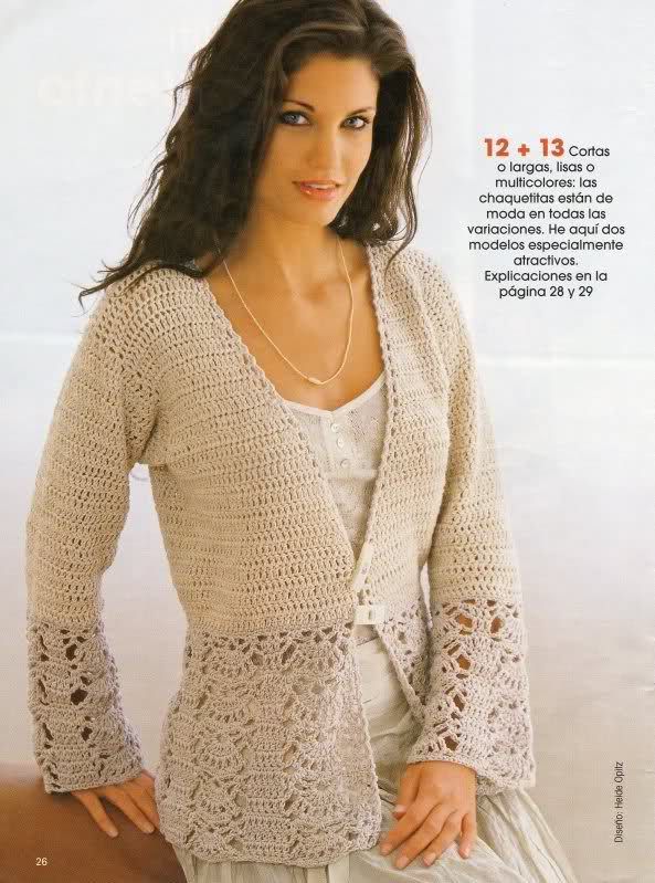 saco 6.1 | Recopilacion sacos a crochet | Pinterest | Verano ... saco 6.1 | Recopilacion sacos a crochet | Pinterest | Verano ...