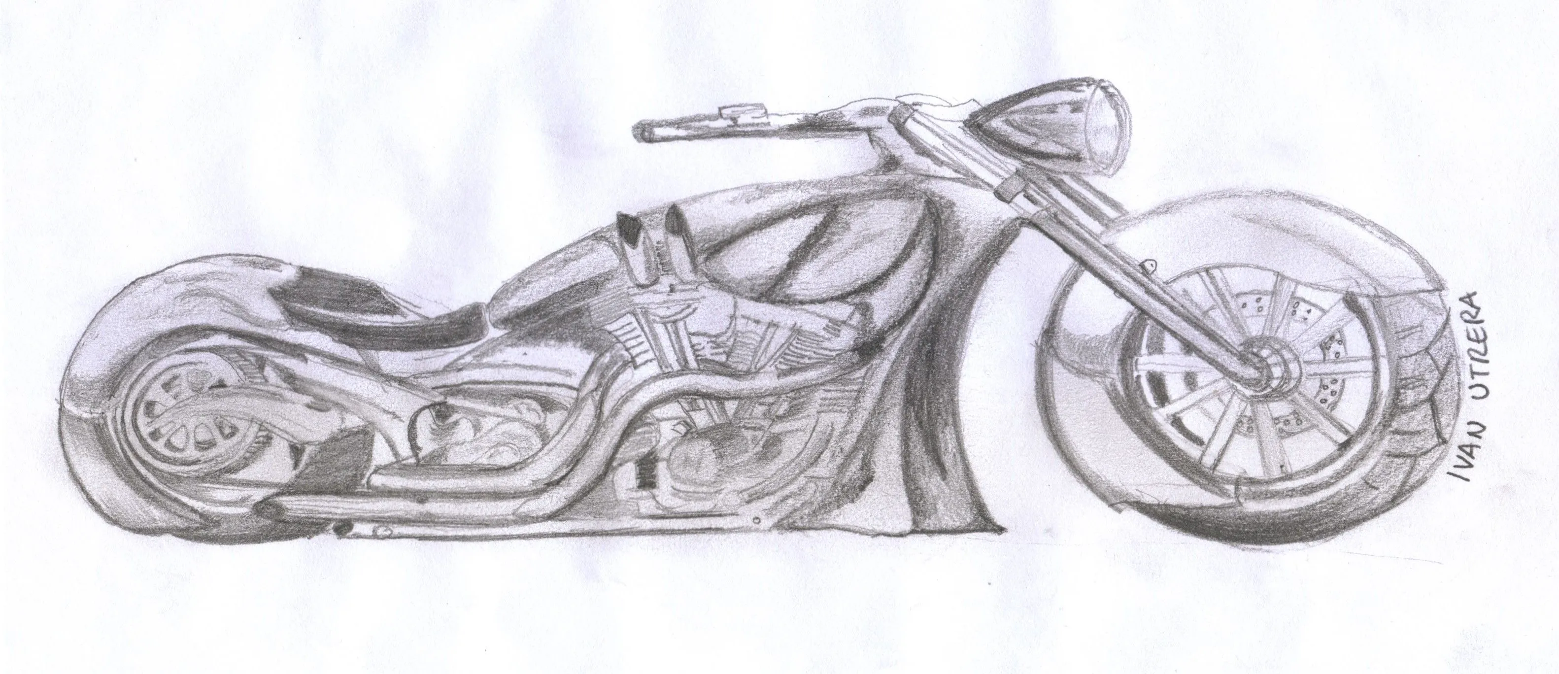 Chopper a lápiz | Ivan Utrera