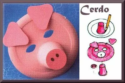 Las chorradikas de Laury: Como hacer una careta de cerdito para ... Las chorradikas de Laury: Como hacer una careta de cerdito para ...