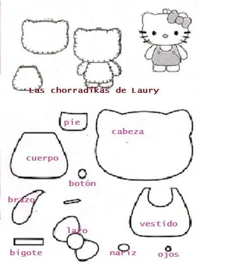 Las chorradikas de Laury: Hello Kitty | manualidades | Pinterest ... Las chorradikas de Laury: Hello Kitty | manualidades | Pinterest ...