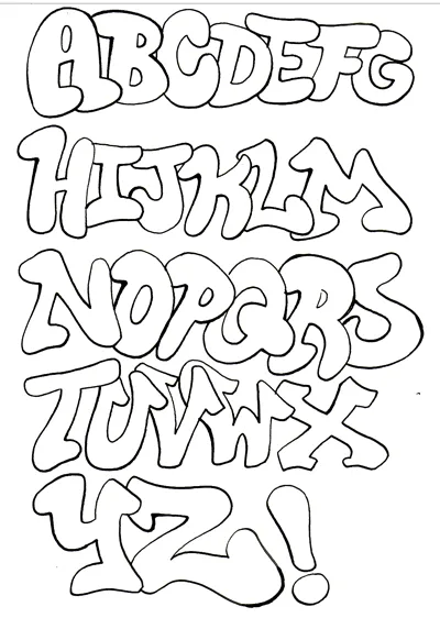 Las chorradikas de Laury: Letras graffiti 23 Las chorradikas de Laury: Letras graffiti 23