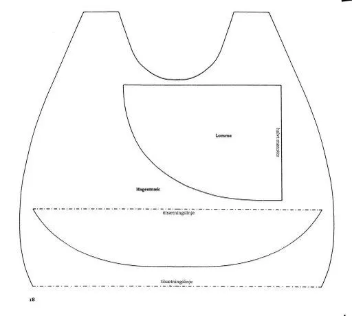 Las chorradikas de Laury: patrón babero de rizo con apliques