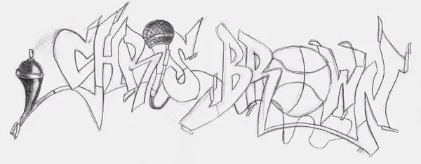 Chris Brown grafiti by Gabriel-Wings on DeviantArt