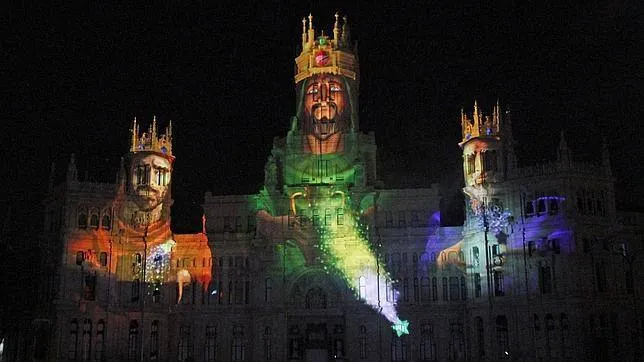 Un christmas en 3D estrena esta noche la Navidad en Madrid - ABC.es Un christmas en 3D estrena esta noche la Navidad en Madrid - ABC.es