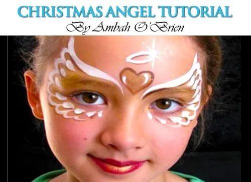 Christmas angel | Pinta caritas | Pinterest | Christmas Angels ...