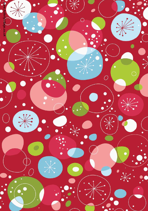 Christmas Scrapbook Paper