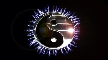Chrome Yin Yang - 3D and CG & Abstract Background Wallpapers on ... Chrome Yin Yang - 3D and CG & Abstract Background Wallpapers on ...