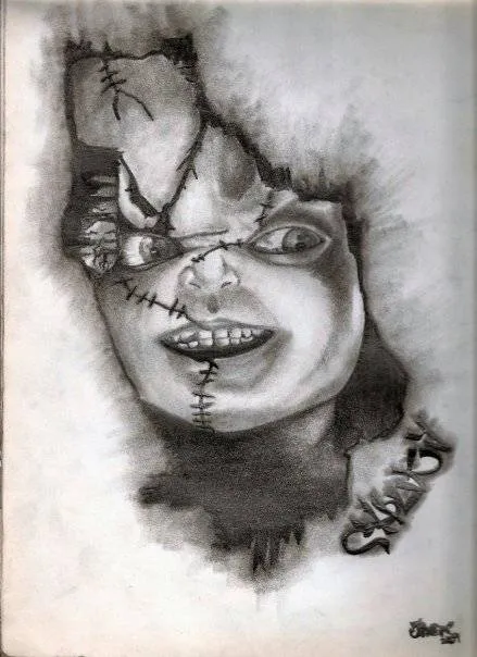 Chucky para dibujar - Imagui