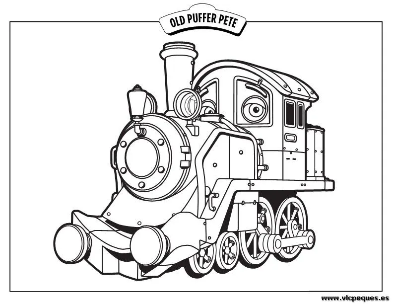 chuggington dibujos para colorear | VLC peque