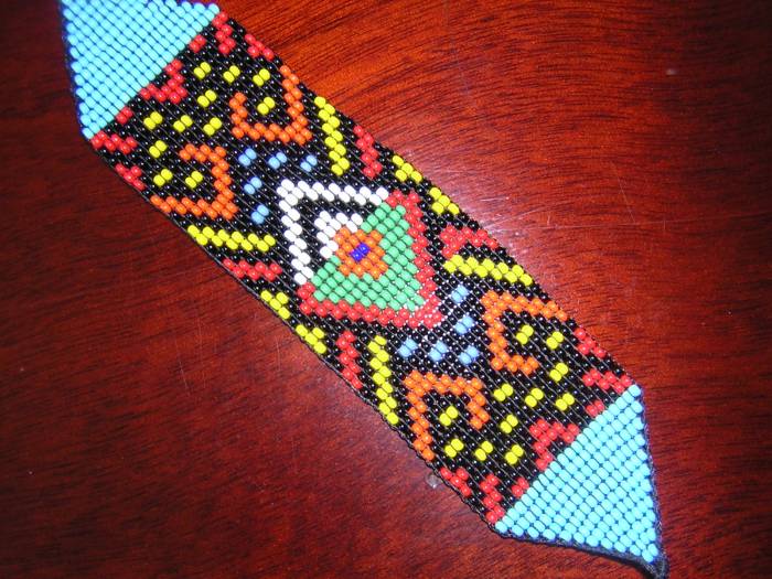 Pulseras chaquiras checas - Imagui