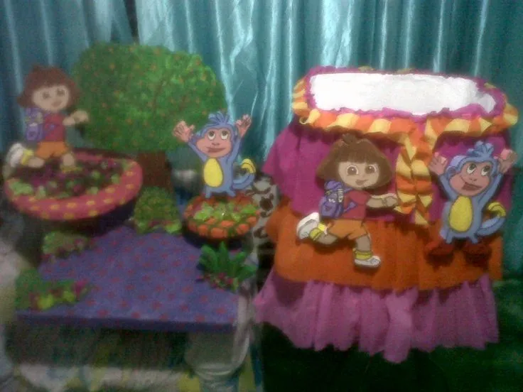 chupetera y caja de regalo de dora | Chupeteras y cajas de regalos ...