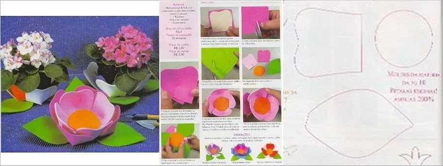 margarita para anillos y coche para monedas de foami