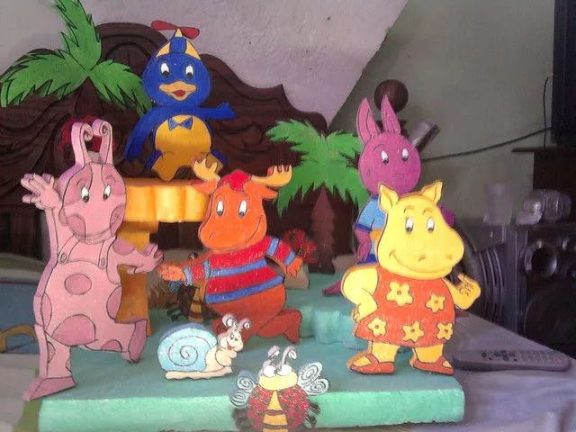 Chupeteras de backyardigans - Imagui