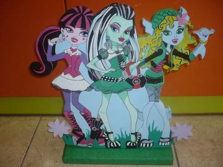 Chupetero Monster High | Chupeteros en corcho (anime) | Pinterest ...