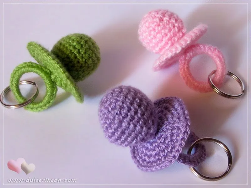 Chupetes de crochet | dulce rincon