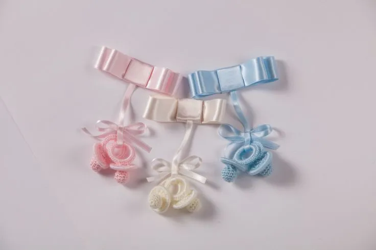 Chupetes #ganchillo #crochet Perlé #baby #newborn #souvenirs ... Chupetes #ganchillo #crochet Perlé #baby #newborn #souvenirs ...