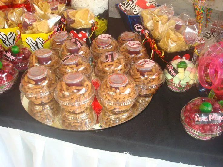 CHURRITOS CON CHAMOY | MINNIE MOUSSE.. | Pinterest