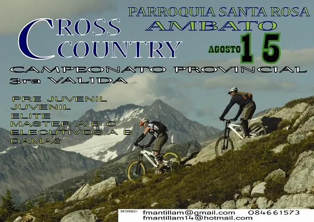 CICLISMO DE MONTAÑA PICHINCHA: julio 2010 CICLISMO DE MONTAÑA PICHINCHA: julio 2010