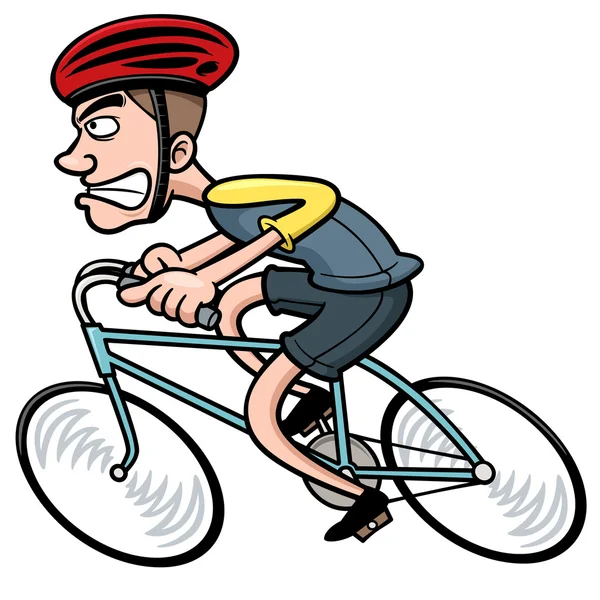 Ciclista de dibujos animados — Vector stock © sararoom #39941181 Ciclista de dibujos animados — Vector stock © sararoom #39941181